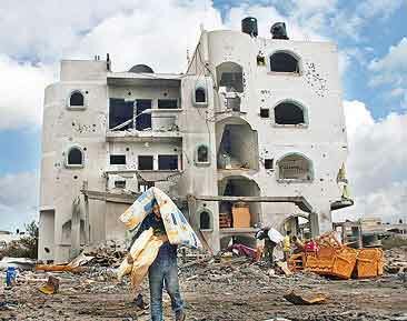 Gaza destruction