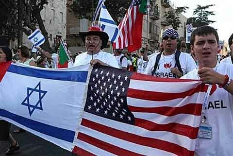 Christian Evangelicals from around the world march in Jerusalem - 6 Oct 2009