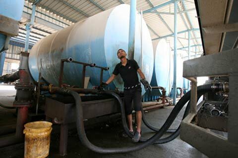 Gaza - Nahal-oz fuel terminal