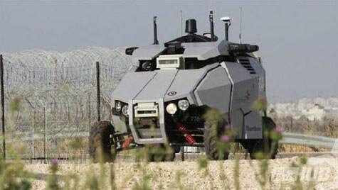 IDF's Guardium unmanned vehicle