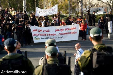 Sheikh Jarrah demonstrations (Activestills.org)