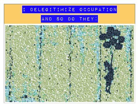 I Deligitimize Occupation