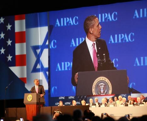 Obama at AIPAC convention - May 2011