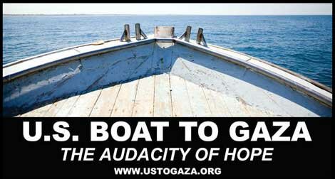 US boat to Gaza