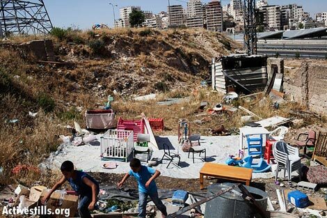 House demolition: Shuafat Refugee Camp - 20 May 2013